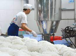 Sản xuất bún khô - Bột Hồng Gia Vy - Công Ty TNHH Một Thành Viên Hồng Gia Vy